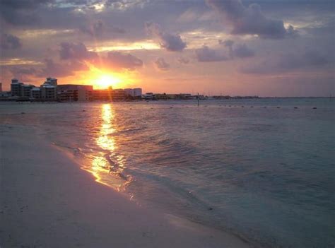 Sunset In Cancun Sunset Favorite Places Outdoor