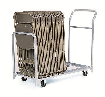 Folding chair cart chair hanging folding chairs swivel casters lock. Folding and Stacking Chair Cart Combination-Handtrucks2go