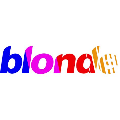 Transparent Blonde With Logo Rfrankocean