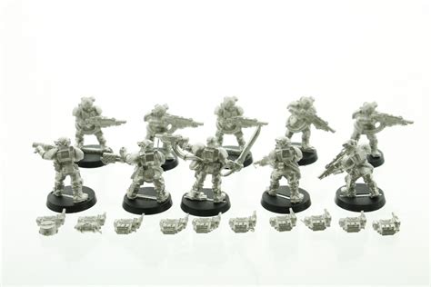 Warhammer 40000 Imperial Guard Kasrkin Squad Whtreasury