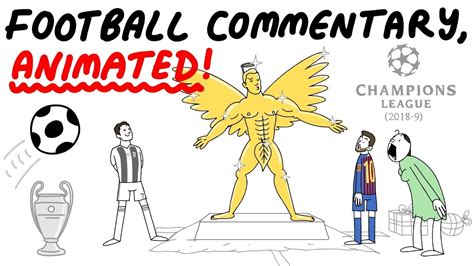 Football Commentary Animated Champions League 201819 Part 6 Youtube