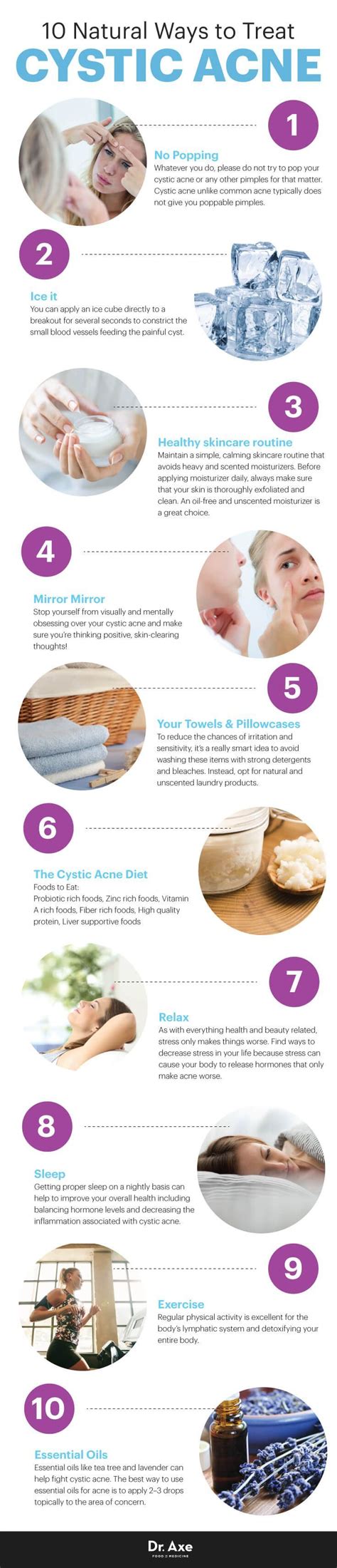 10 Natural Cystic Acne Treatments That Really Work Cystic Acne
