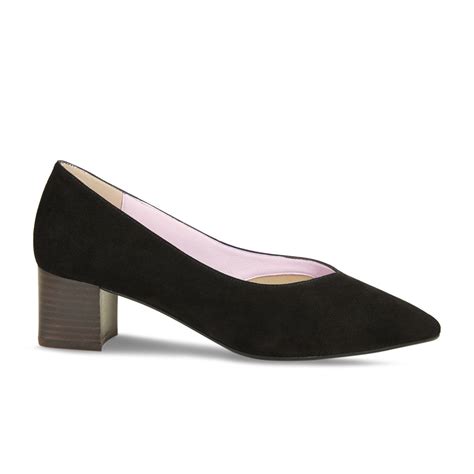 Ingrid: Black Suede | Comfortable high heels, Comfortable stylish shoes, Black suede