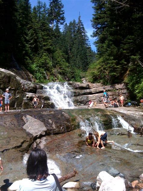 Explore hiking trails around north bend, washington. Denny Creek trail and natural waterslide. Hours of fun ...