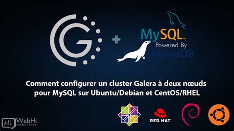 Installer Et Configurer Un Cluster Galera Pour MySQL MariaDB Sur Ubuntu