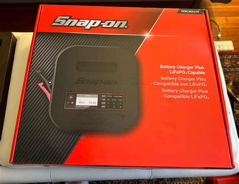 Snapon Benchtop Lead Acid And Lithium Vehicle Battery Charger Plus