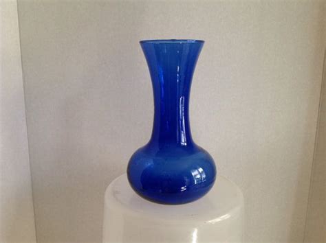 Cobalt Blue Bud Vase Floral T Decor Etsy Bud Vases Vase Floral Ts