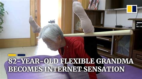 82 year old flexible grandma becomes internet sensation in china youtube in 2021 mind body