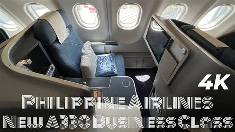 Philippine Airlines Business Class New Airbus A Youtube