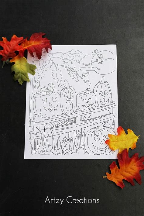 Halloween is almost here say, hurray! 5-Little-Pumpkin-Coloring-Page-Artzy Creations 1 | Pumpkin ...