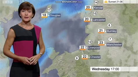 Sara Blizzard Weather Presenter From The North West In A Colour Block Dress Youtube