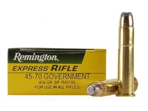 Remington 45 70 Ammunition R4570g1 405 Grain Core Lokt Soft Point 20 Rounds