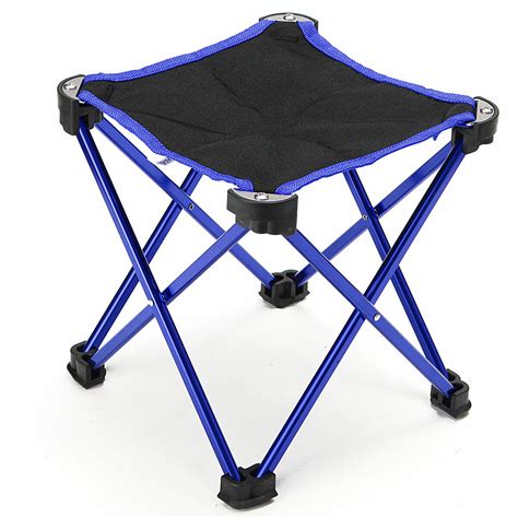 Zanlure Lightweight Aluminum Folding Fishing Chair Stool Seat For