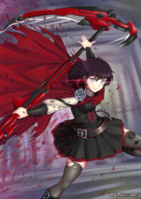 Ruby Rose Anime Girl