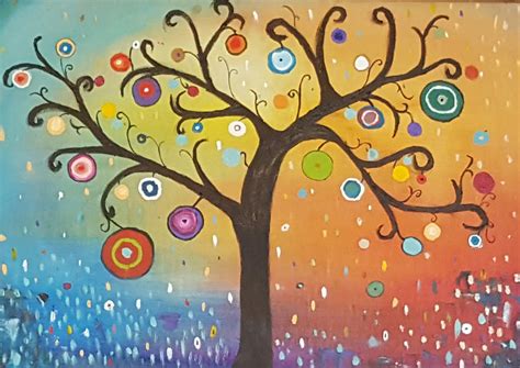 Árbol De La Vida, Pintura por Fabiana Bermolen | Artmajeur