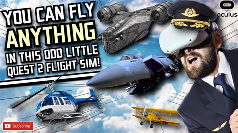 Fly ANYTHING In This Crazy Quest 2 FLIGHT SIM Simpleplanes VR Oculus