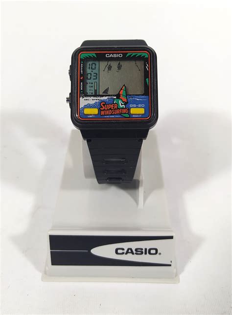 Casio Gs 20 Super Windsurfing Game Watch Module 919 Vintage Etsy España