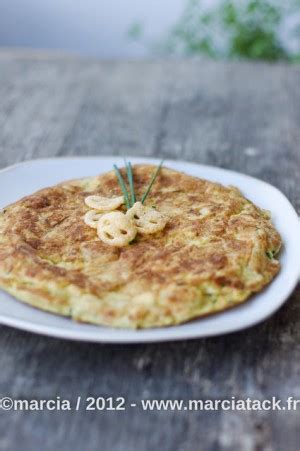 Omelette aux chips