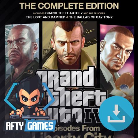 Grand Theft Auto Iv Complete Edition Gta 4 Pc Game Steam Download