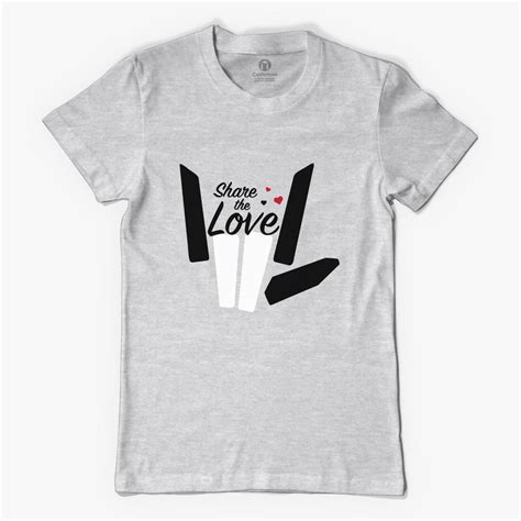 Share The Love Logo Stephen Sharer Womens T Shirt Customon