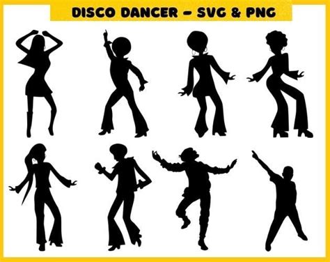 Disco Dancer Svg Disco Music Svg Dancer Svg Disco Svg Etsy
