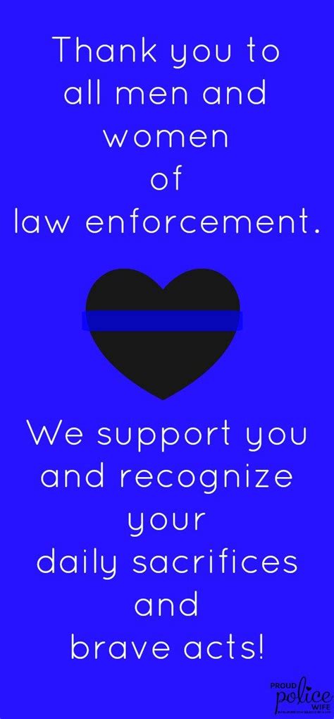 Thank You Law Enforcement Quotes Policejullle