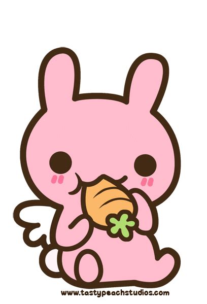 bunny love sticker for ios android giphy animasi gif mobil png 408*599