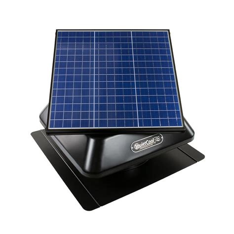 Quietcool 30 Watt Solar Powered Roof Mount Attic Fan Afr Slr 30 The