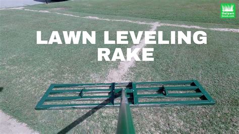 How to make a lawn leveling rake. Lawn Leveling Rake - YouTube