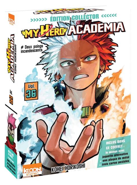 Couvertures Manga My Hero Academia Collector Vol36 Manga News