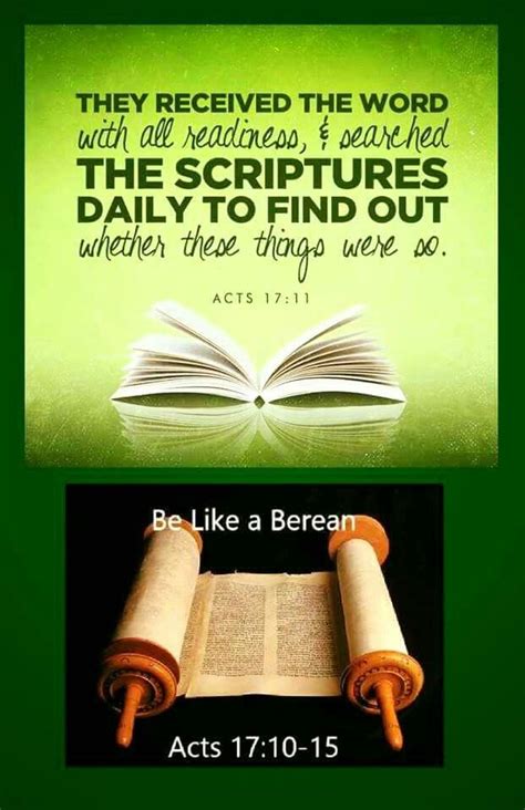 Bible Verses Acts 17 Berean Bible Verses Scripture Acting How To