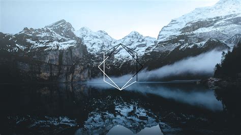 Available in hd, 4k resolutions for desktop & mobile phones. mountains, Water, Photography, Digital art, Geometry ...