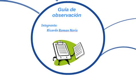 Guia De Observacion By Ricardo Roman