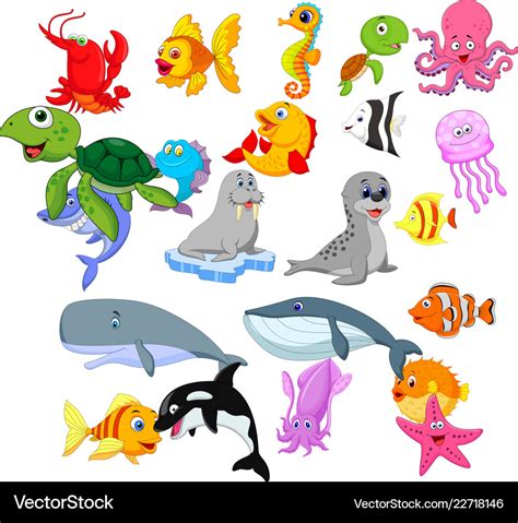 Cartoon Sea Life Pictures Royalle Campground Jellyfish Webstockreview