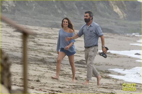 Lea Michele Goes Topless For Photo Shoot On The Beach Photo