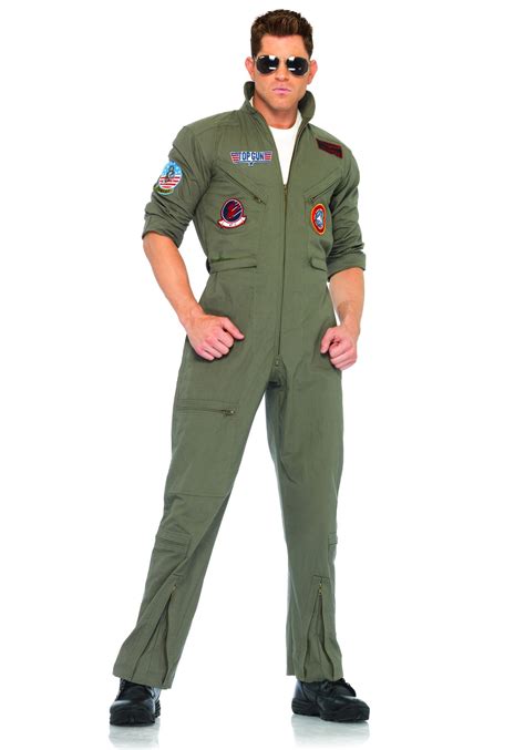 Top Gun Mens Flight Suit Size M Halloween Costume Reservation