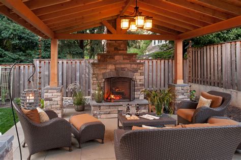 Outdoor Living Patio Outdoor Fireplace Backyard Vrogue