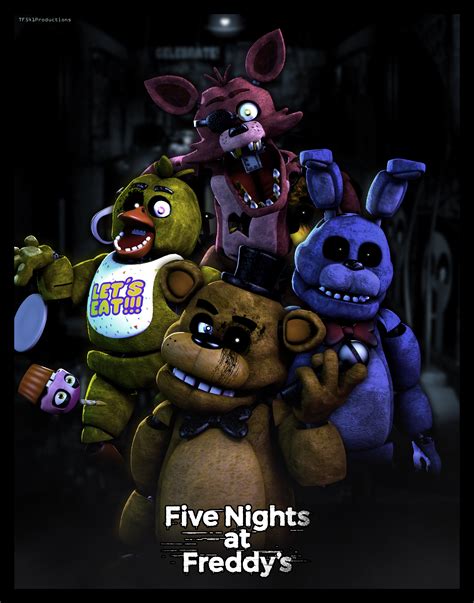Five Nights At Freddys Group Photo By Tf541productions On Deviantart