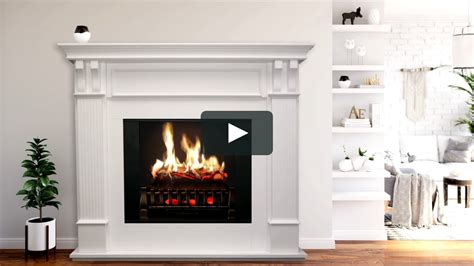 Magikflame Electric Fireplace Realistic Flame Demonstration Sun