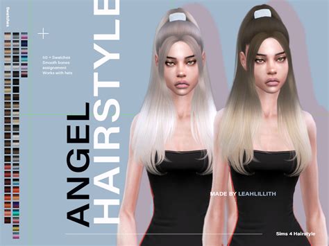 The Sims Resource Leahlillith Angel Hair