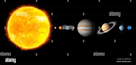 Planets Planet The Solar System On A Star Background Mercury Venus