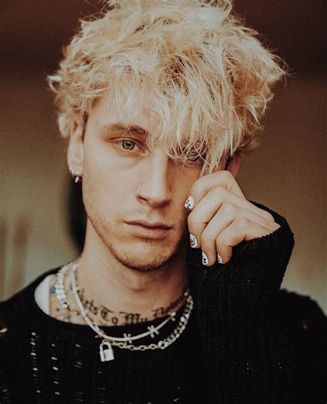 Machine gun kelly took to instagram to lament the impending loss of his locks which were once so notoriously clowned by eminem on killshot in any case it would appear that. Pin on collaborative MUSIC board