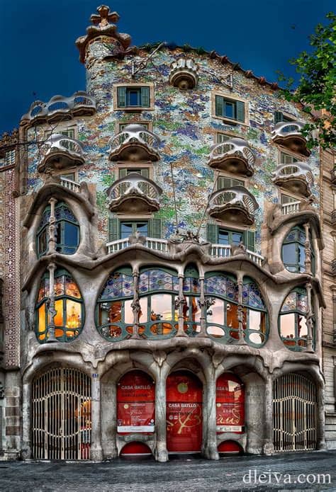 Ice creams inspired by casa batlló. Casa Batllo en Barcelona (Antoni Gaudi) | 스페인, 여행 및 바르셀로나