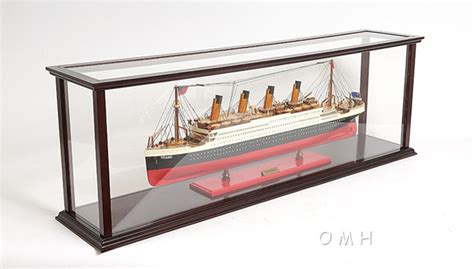 Ocean Liner Cruise Ship Model Display Case For 40 Ships And Boats