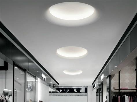 Led flush mount ceiling lights are a great choice for adding illumination to a hallway. LED built-in lamp for false ceiling FYLO CURVED by Linea ...