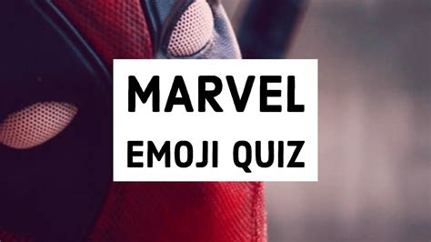 Every single marvel movie & tv show to watch right now. Guess The Marvel Character Emoji Quiz - YouTube