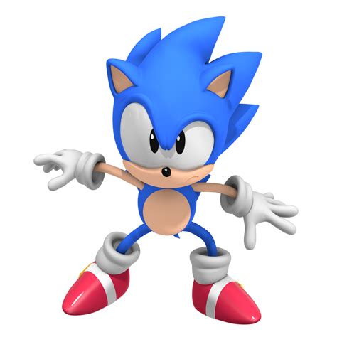 Classic Sonic Cd Pose By Nibroc Rock On Deviantart