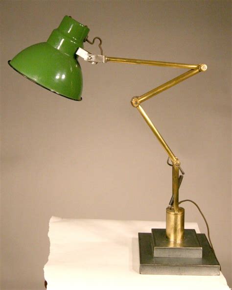 Type 75 floor lamp margaret howell edition saxon blue. 1930s Articulated Anglepoise Style Solid Brass Desk Lamp at 1stdibs