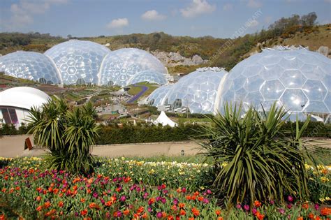 Eden Project Cornwall Uk Stock Image C0567189 Science Photo