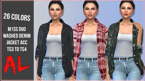 Lana Cc Finds Sims 4 Clothing Accessories Jacket Sims